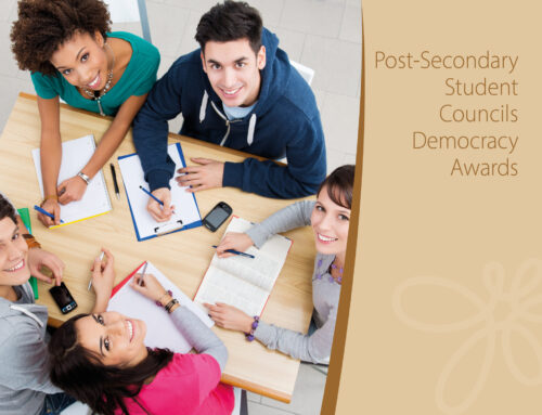 Student Council Democracy Award Post Secondary